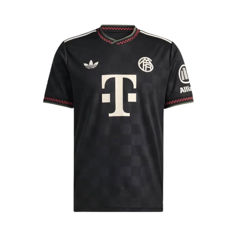 Camisa Futebol Bayern De Munique IIi 25/26 Torcedor Preta Masculina